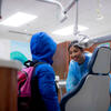 Dental Student with a child patient